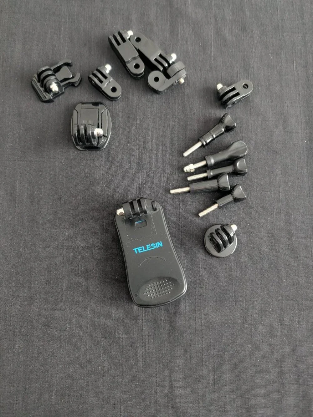 GoPro Black Mounting SCREWS SUN VISOR CLIP ETC
